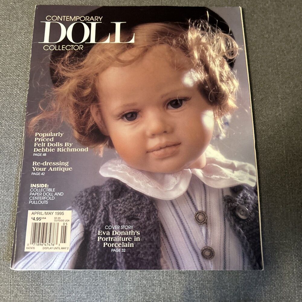 Contemporary Doll Collector Magazine April May 1995 Vol. 5 Iss. 4 - RARE